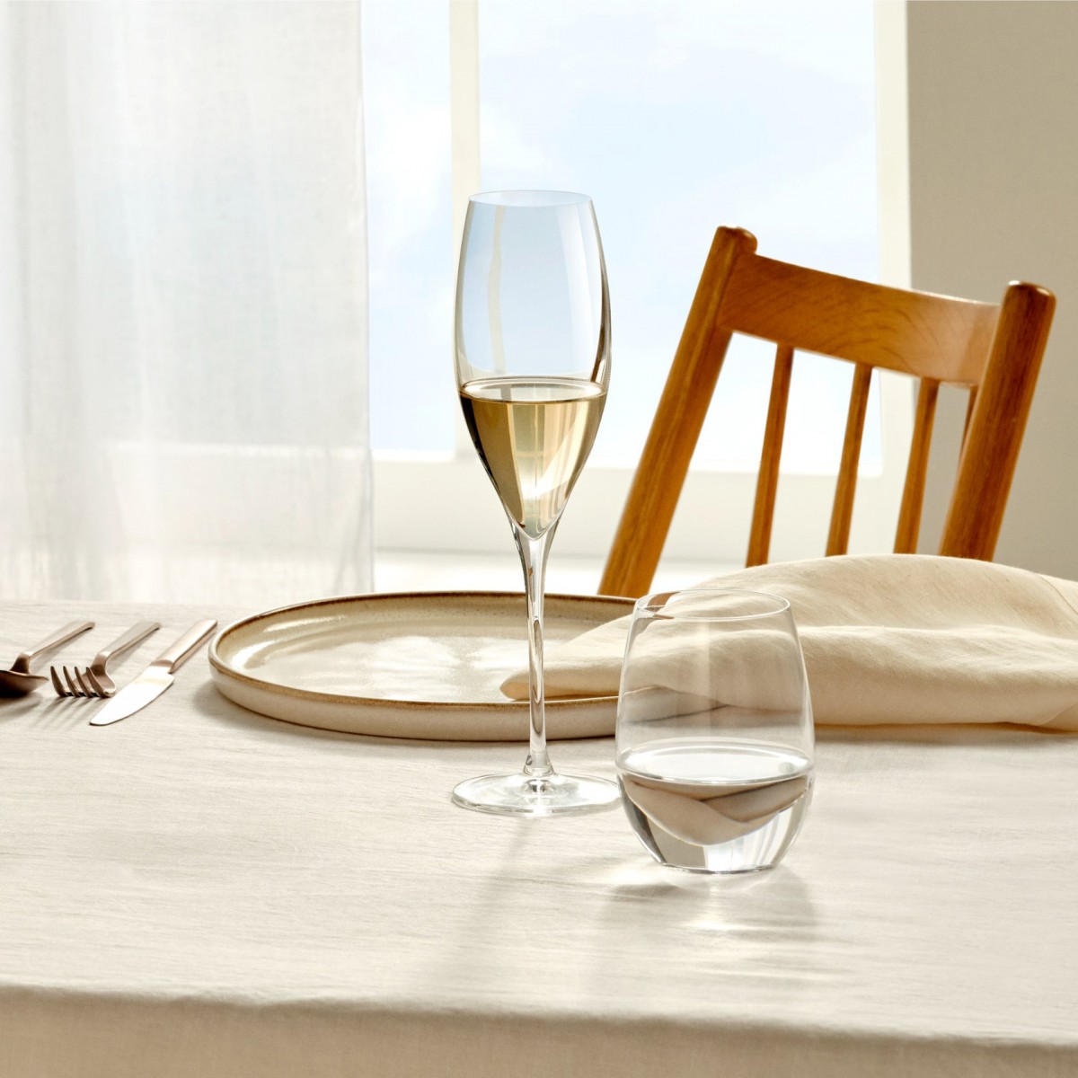 Terroir İkili Şampanya Kadehi Seti Terroir İkili Şampanya Kadehi Seti